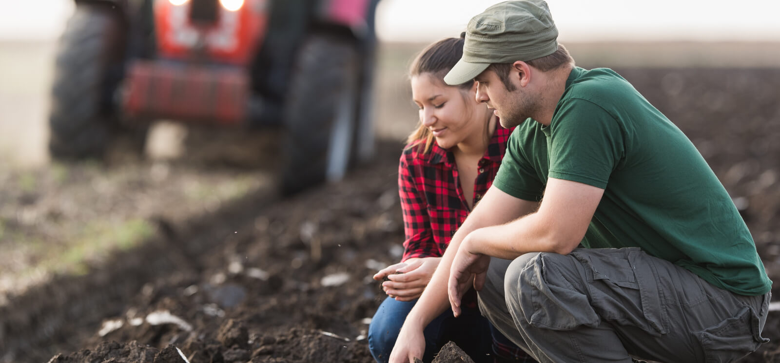 farmers in field