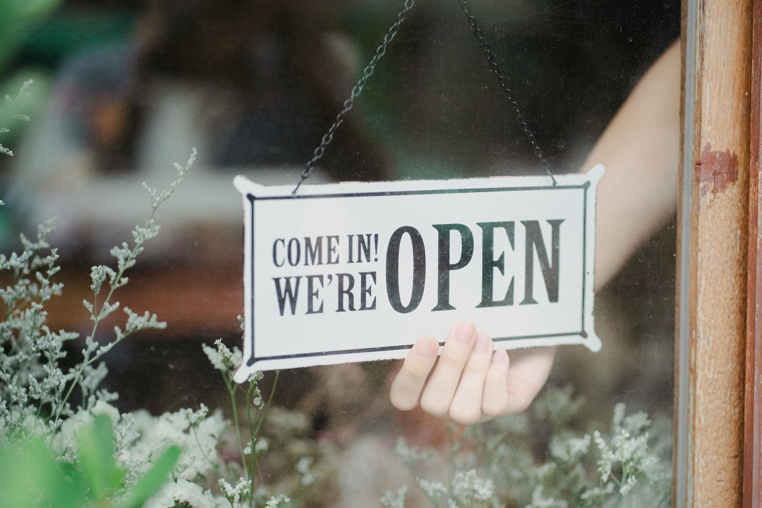 Small business storefront